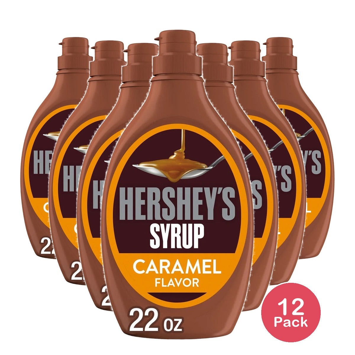 Hershey's Caramel Syrup 22 Oz (Pack of 12)