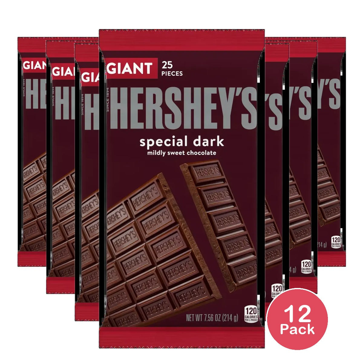Hershey's Special Dark Chocolate 7.56 oz (Pack of 12)