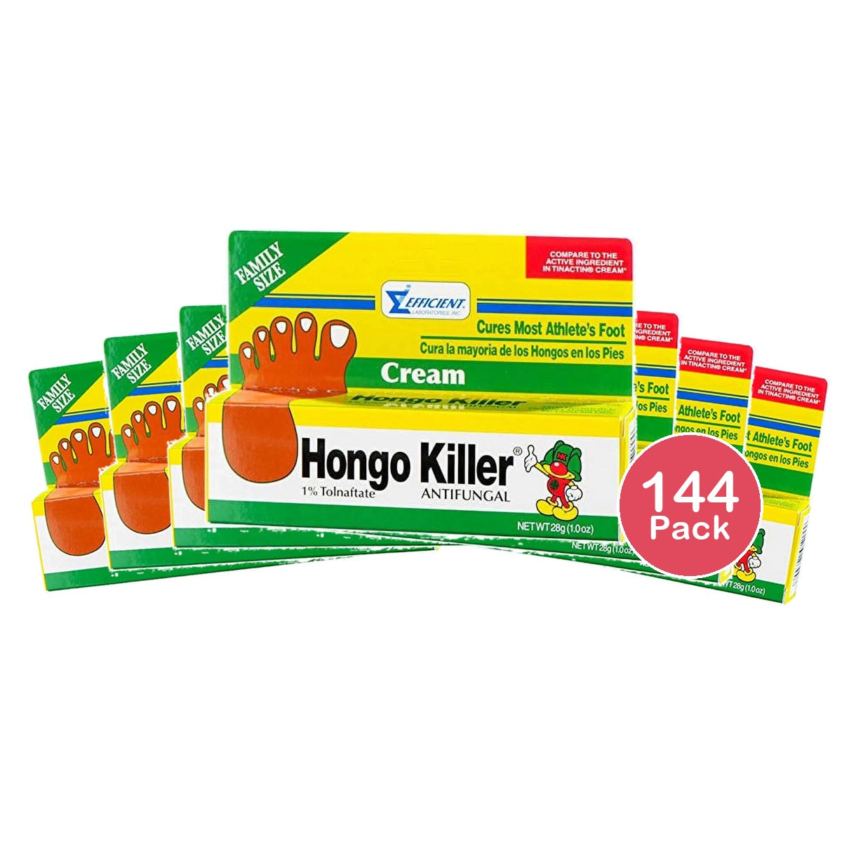 Hongo Killer Antifungal Cream 1 Oz (Pack of 144)