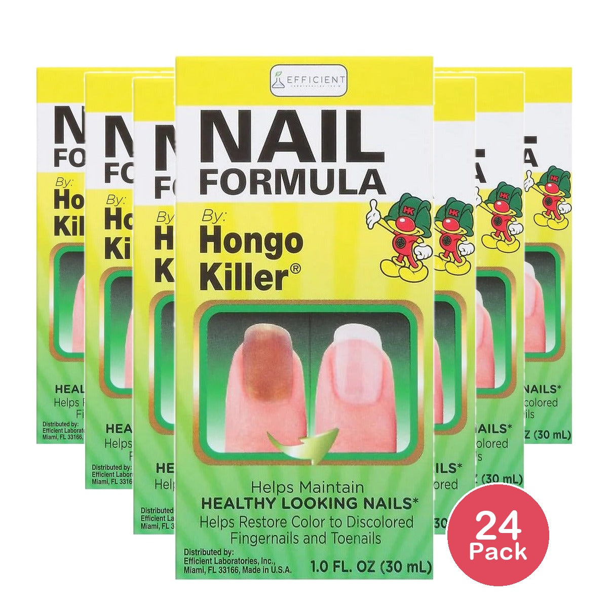 Hongo Killer Nail Color Restoration Formula 1 Fl Oz (Pack of 24)