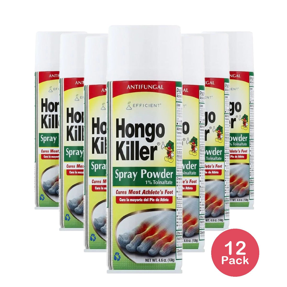 Hongo Killer Spray Powder 4.6 Oz (Pack of 12)