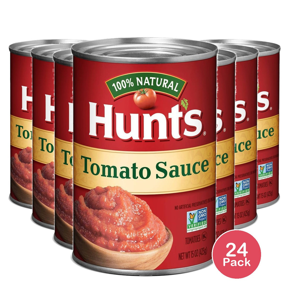 Hunt's Tomato Sauce 15 Oz (Pack of 24)