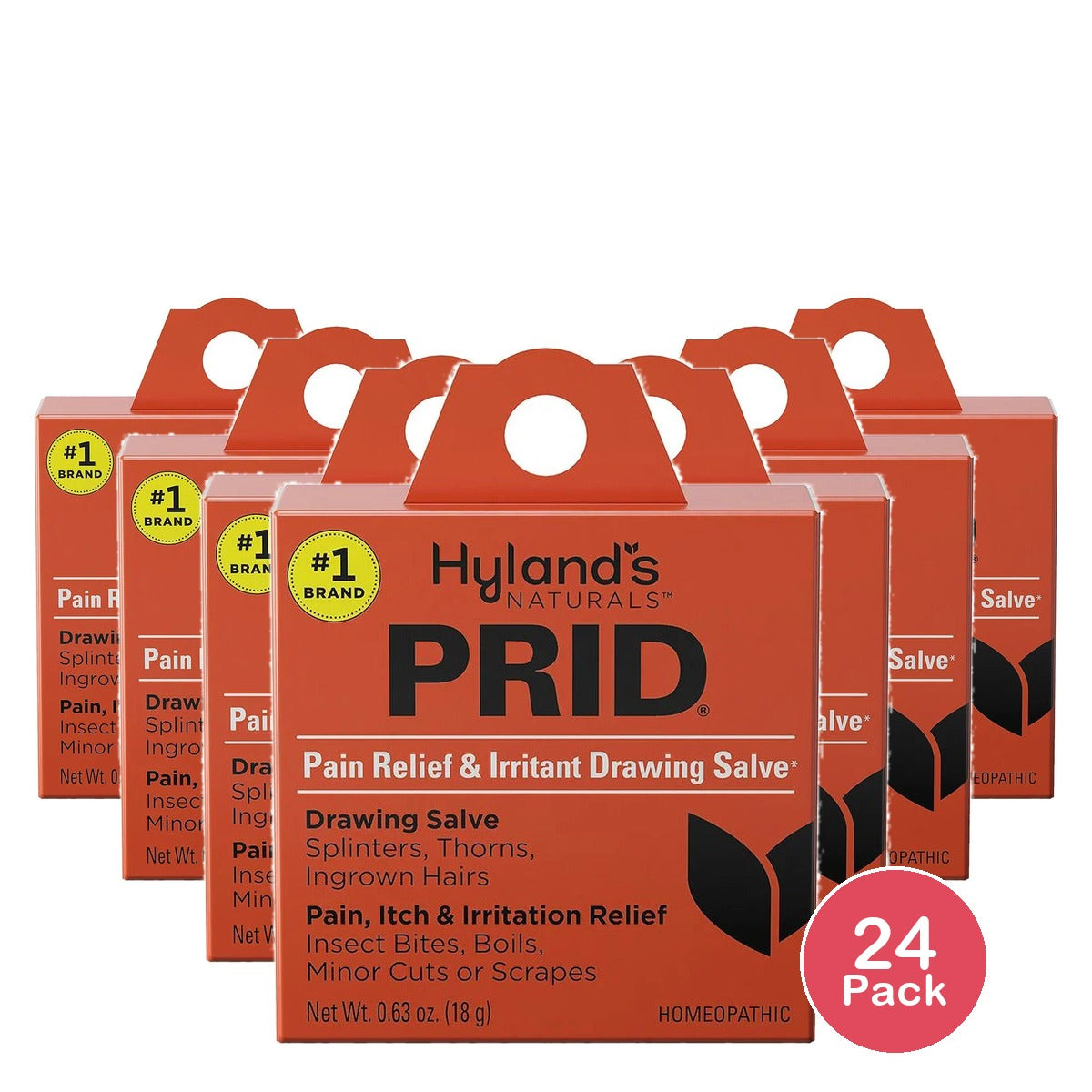 Hyland's Naturals PRID Pain Relief Salve 0.63 Oz (Pack of 24)