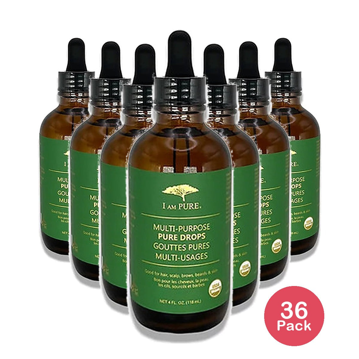 I Am Pure Multi-Purpose Drops 4 (Pack of 36)