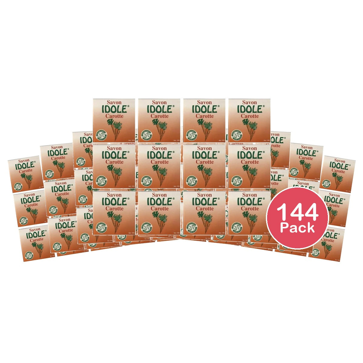 Idole Carrot Soap 100g (Pack of 144)