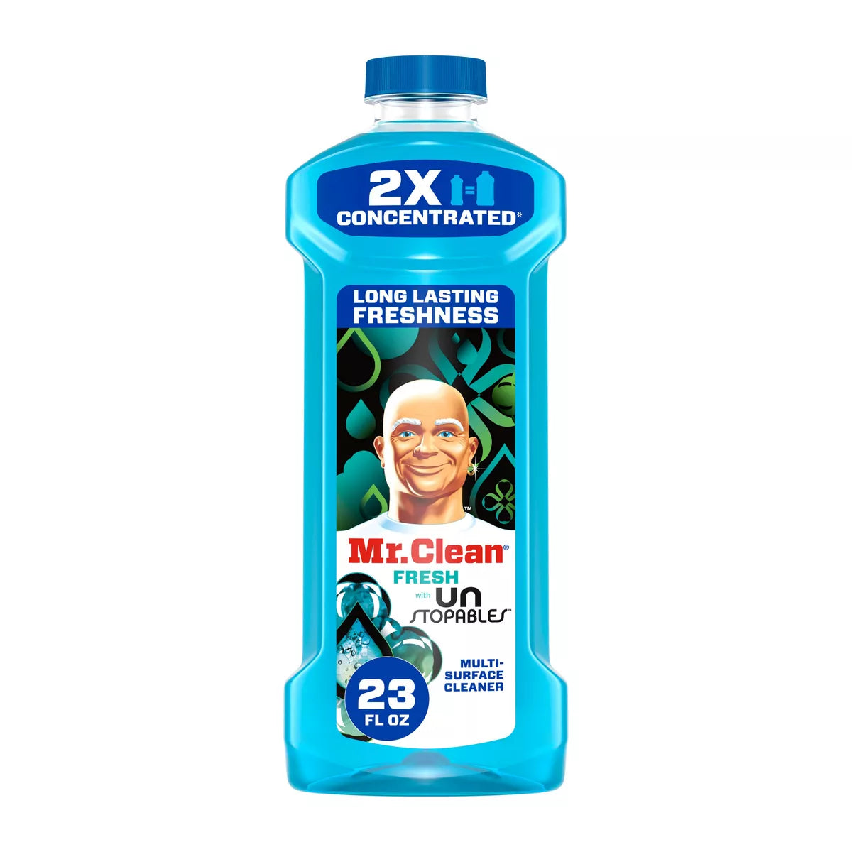 Mr. Clean Fresh Dilute Unstopables Multi-Surface Cleaner - 23 fl oz (Pack of 9)