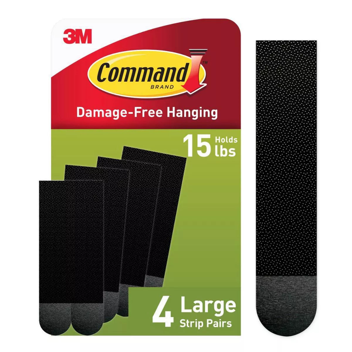 Command Black Picture Hanging Strips (Pack of 24)