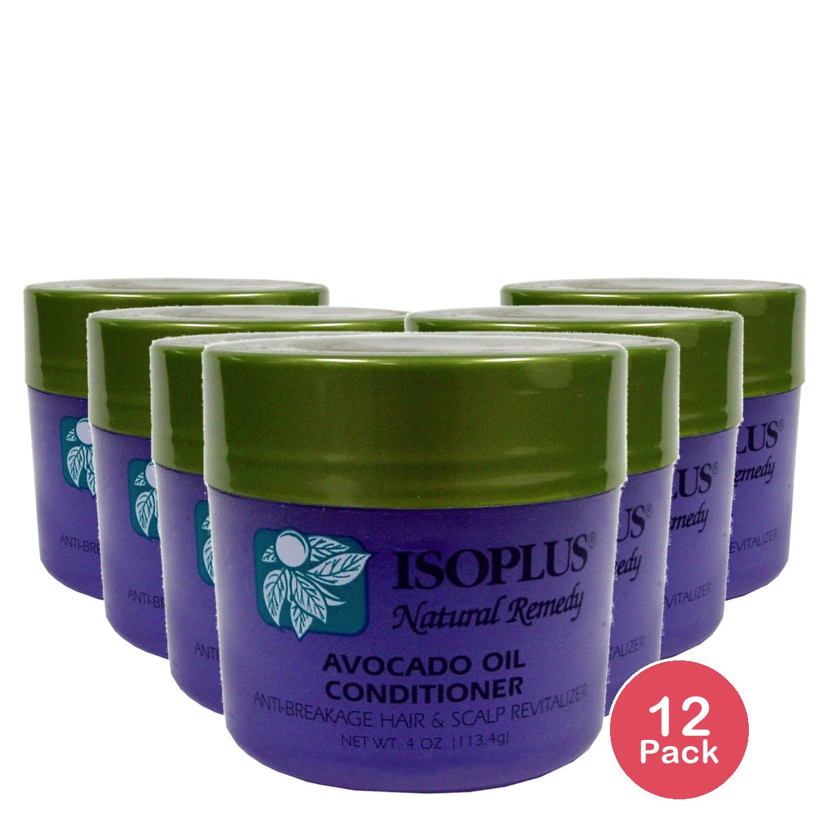 Isoplus Avocado Oil Conditioner 4 Oz (Pack of 12)