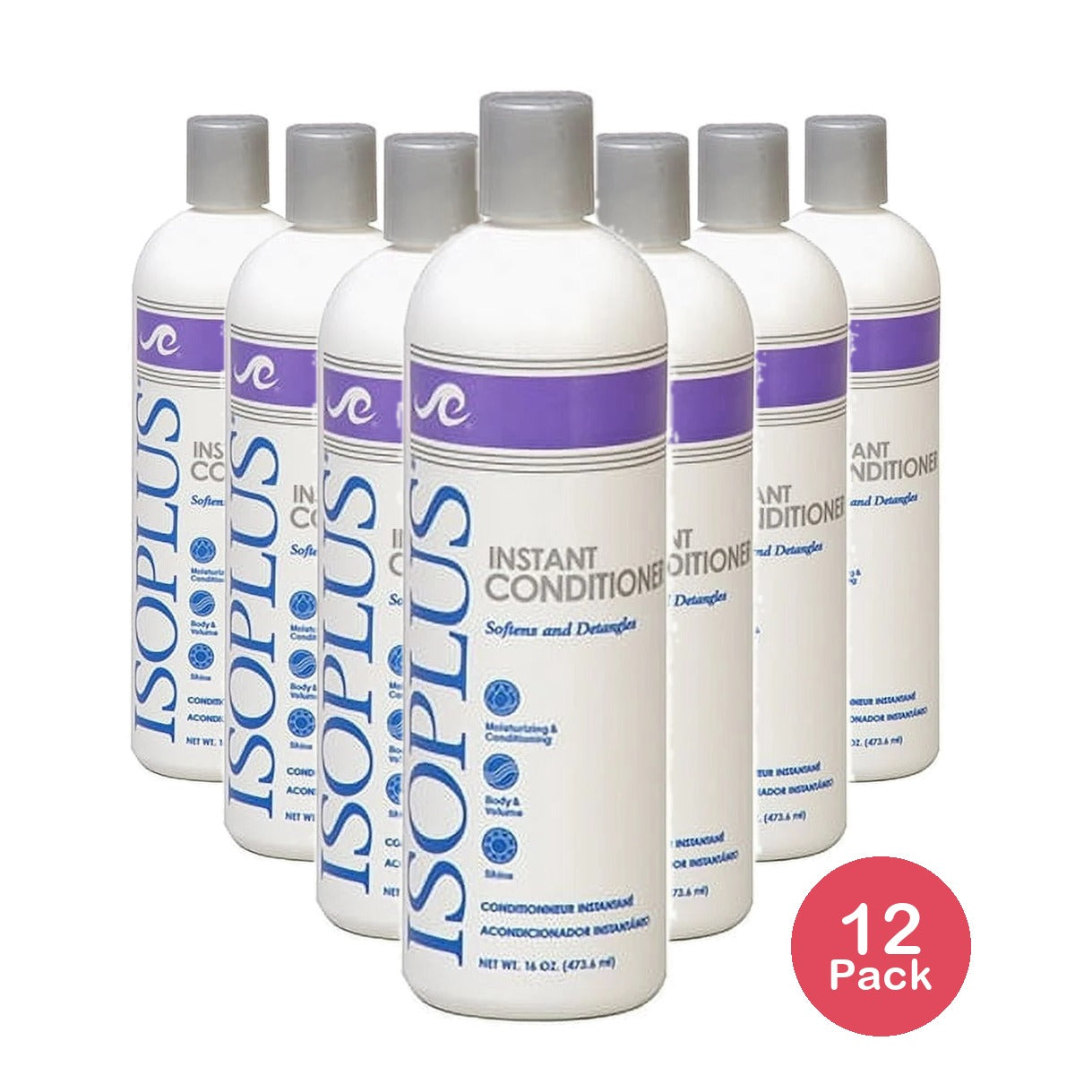 ISOPLUS INSTANT CONDITION 16 OZ (Pack of 12)