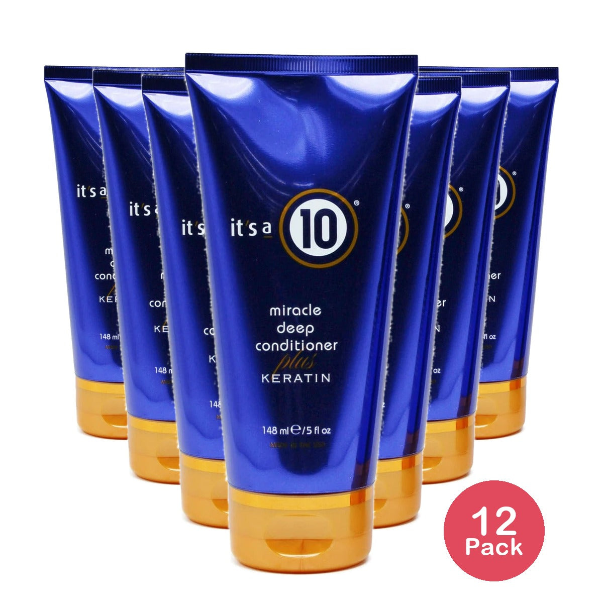 It's a 10 Miracle Plus Keratin Deep Conditioner - 5 fl oz (Pack of 12)