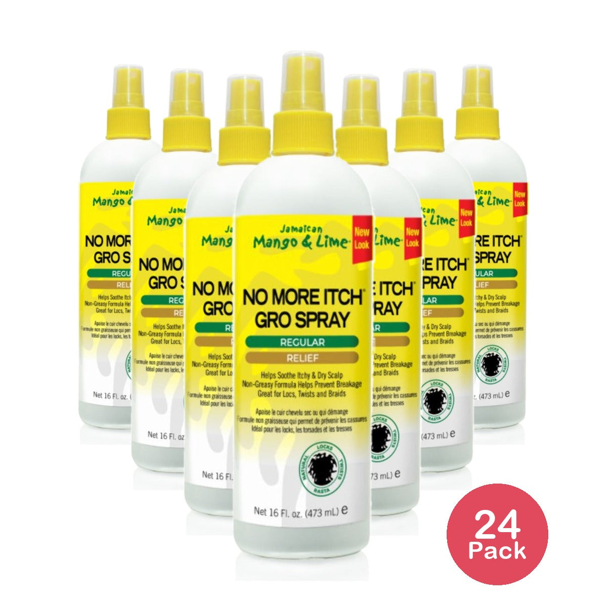 Jamaican Mango & Lime No More Itch Spray 2 Oz (Pack of 24)