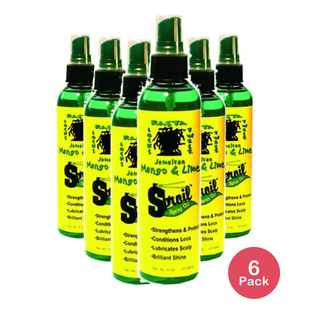 Jamaican Mango & Lime Sproil Spray Oil 6 Oz (Pack of 6)