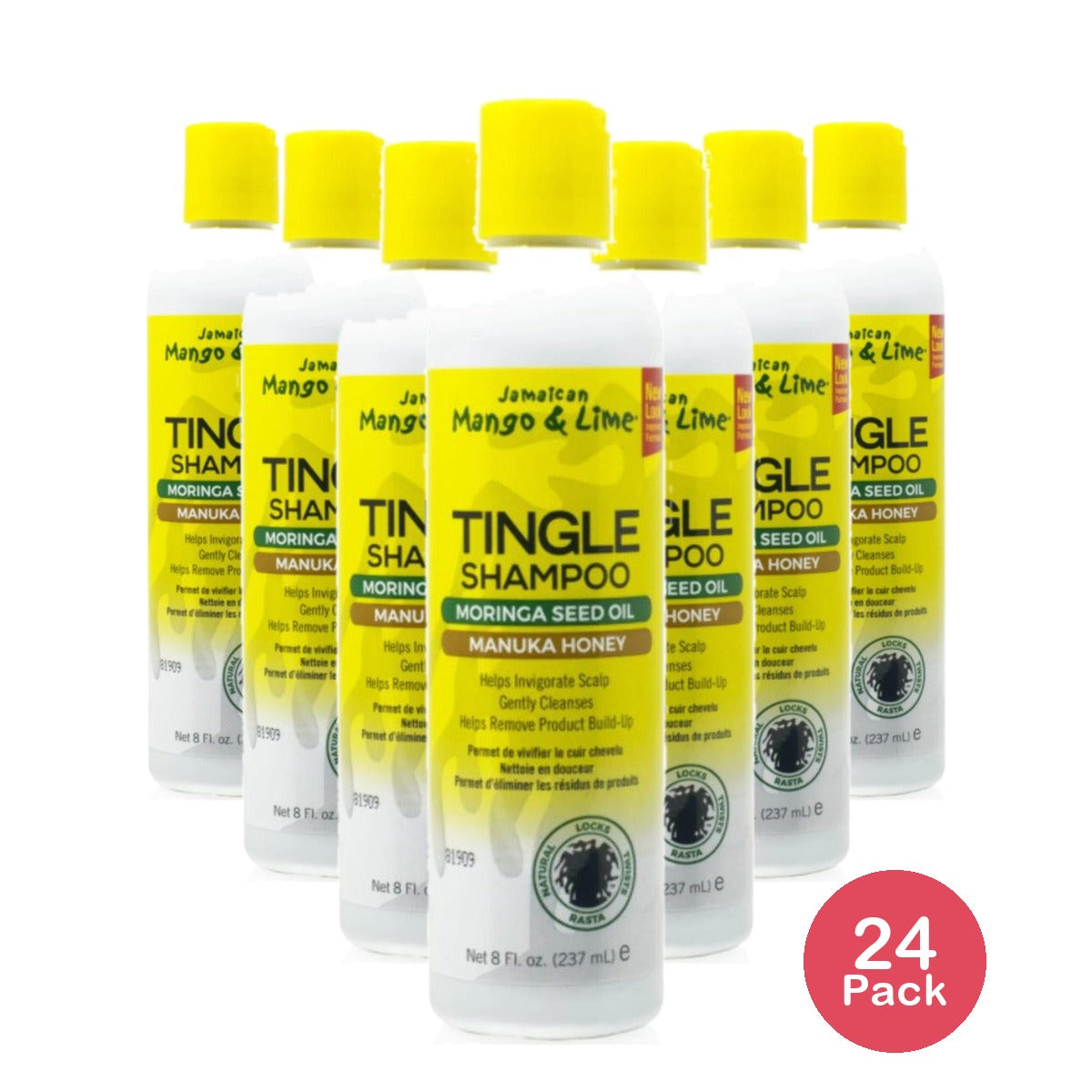 Jamaican Mango & Lime Tingle Shampoo 2 Oz (Pack of 24)