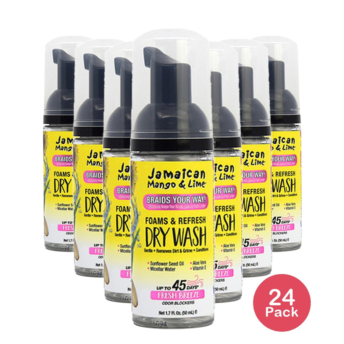 JML Braid Ur Way Dry Shampoo 1.7 Oz (Pack of 24)