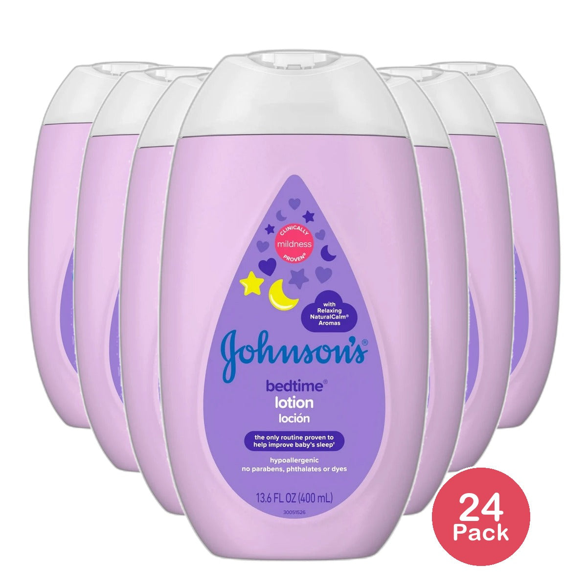 Johnsons Baby Bedtime Lotion 13.6Oz (Pack of 24)