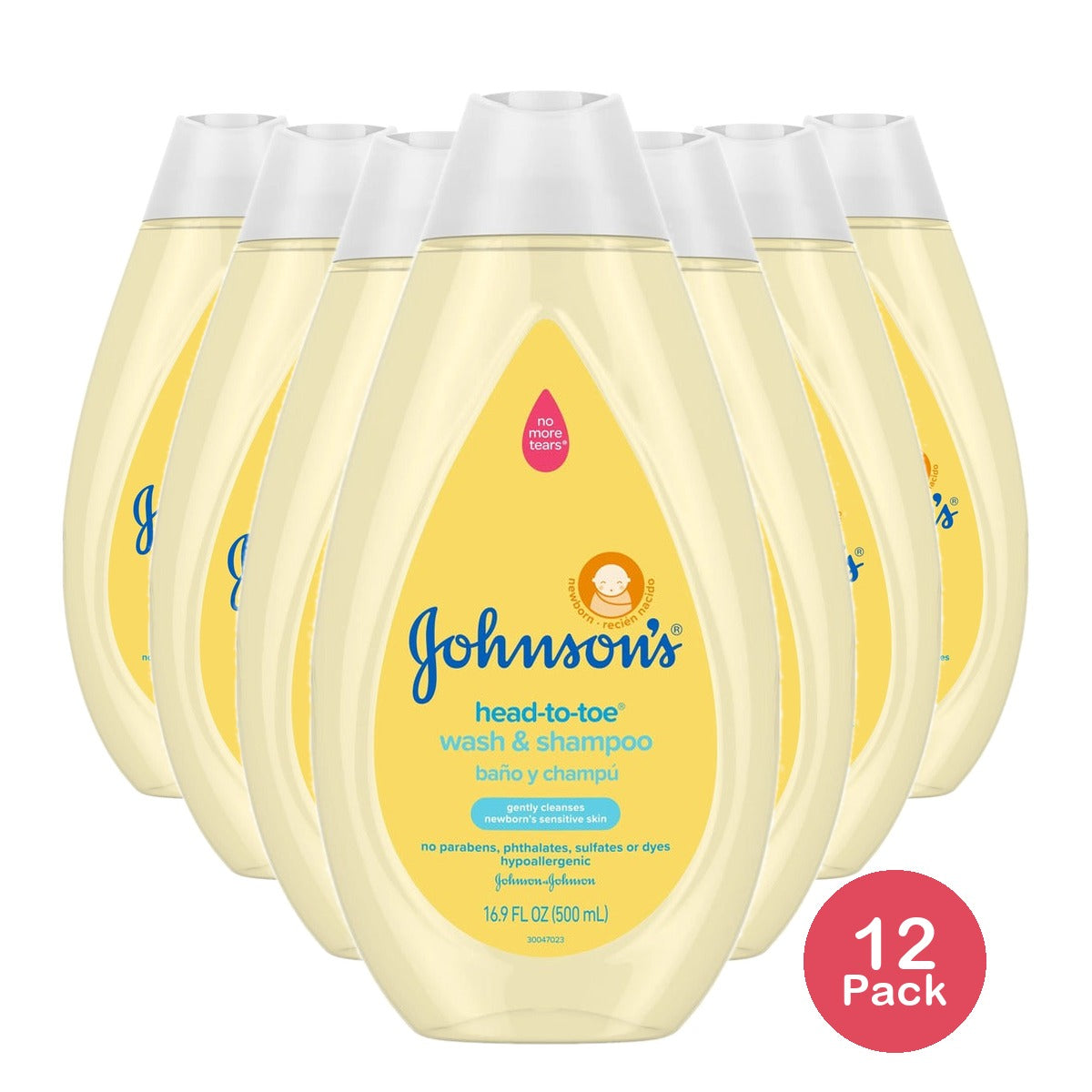 Johnson's Head-To-Toe Wash 16.9 Oz (Pack of 12)