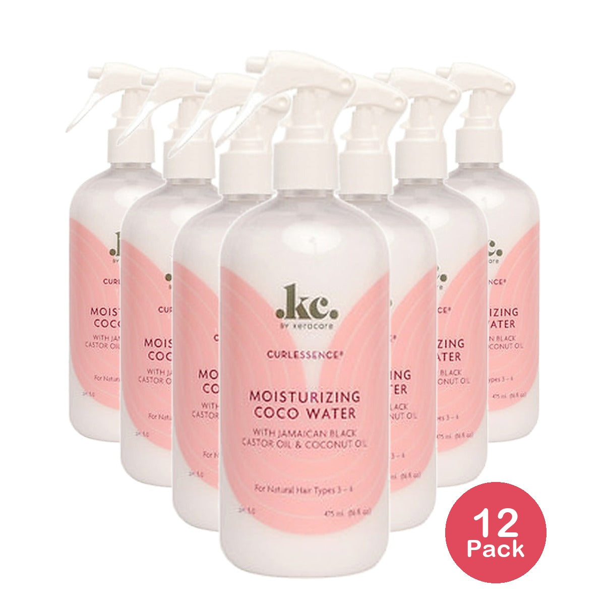 KC Curlessence Coco Water 16 Oz (Pack of 12)