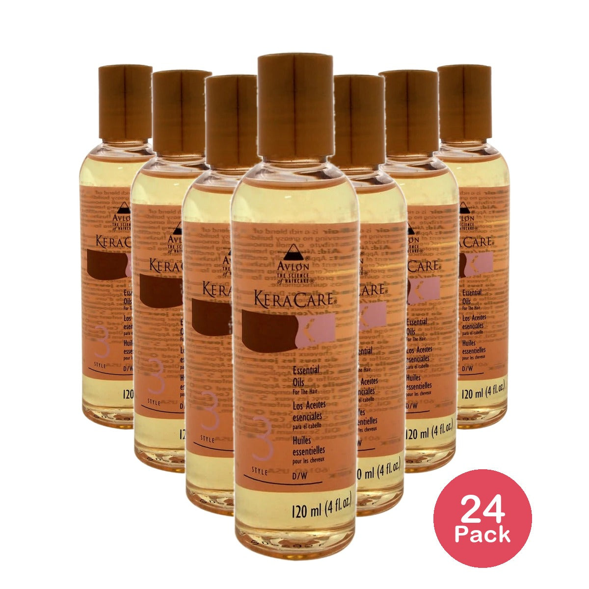KeraCare Essential Oils for the Hair 4 Oz 4 Fl. Oz (Pack of 24)
