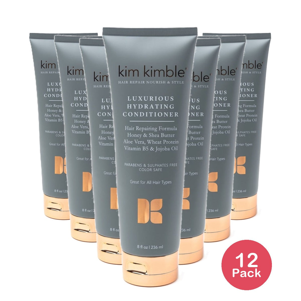 Kim Kimble Luxurious Hydrating Conditioner 8 Oz (Pack of 12)