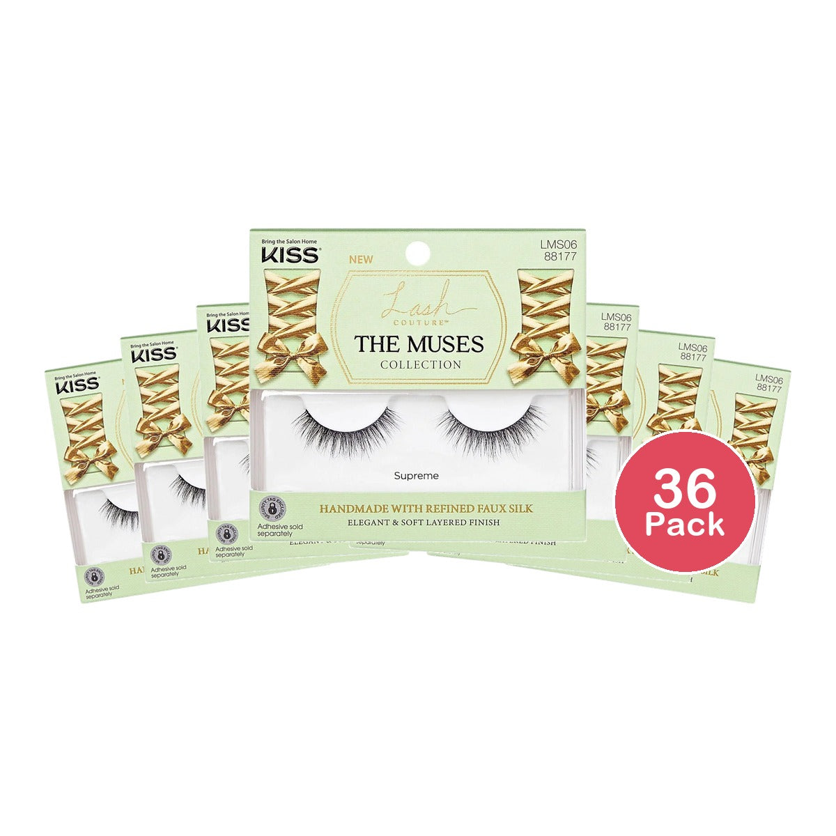KISS Lash Couture The Muses Supreme 1 Pair (Pack of 36)