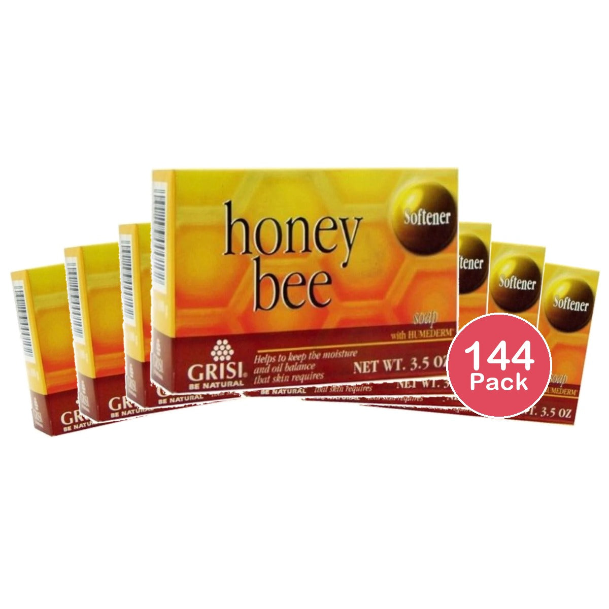 Laboratorios Grisi Honey Bee Soap 3.5 Oz (Pack of 144)