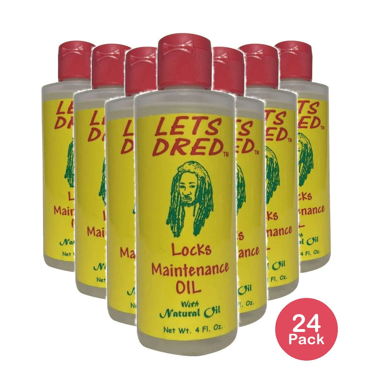 Let's Dred Locks Oil 4 Oz. (Pack of 24)