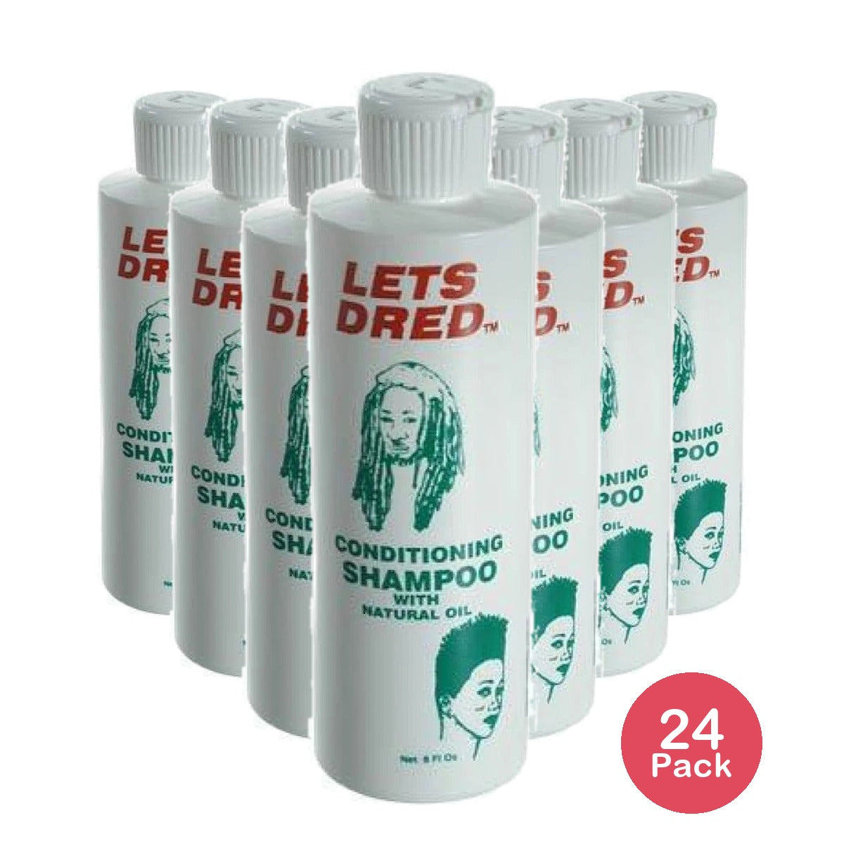 Lets Dred Conditioning Shampoo With Natural oil 8. Oz (Pack of 24)