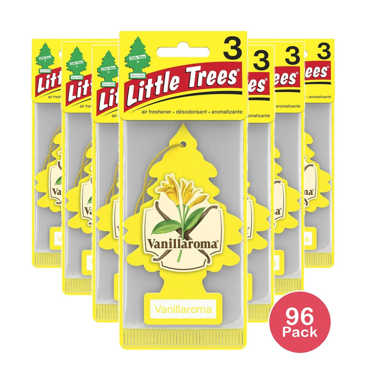 Little Trees 3-Pack Air Fresheners (Pack of 96)