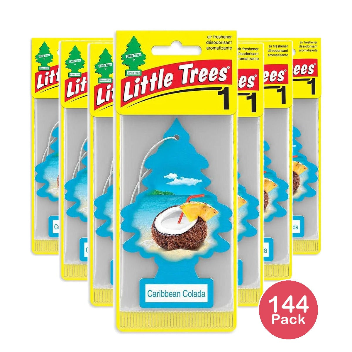 Little Trees Caribbean Colada Air Freshener (Pack of 144)