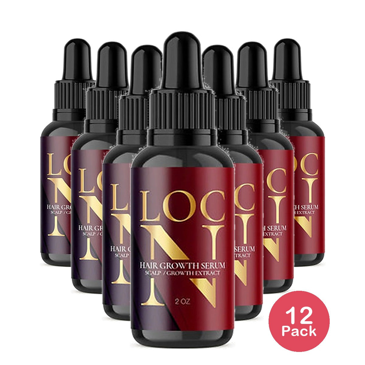 Locn Hair Growth Scalp Serum 2 Oz (Pack of 12)