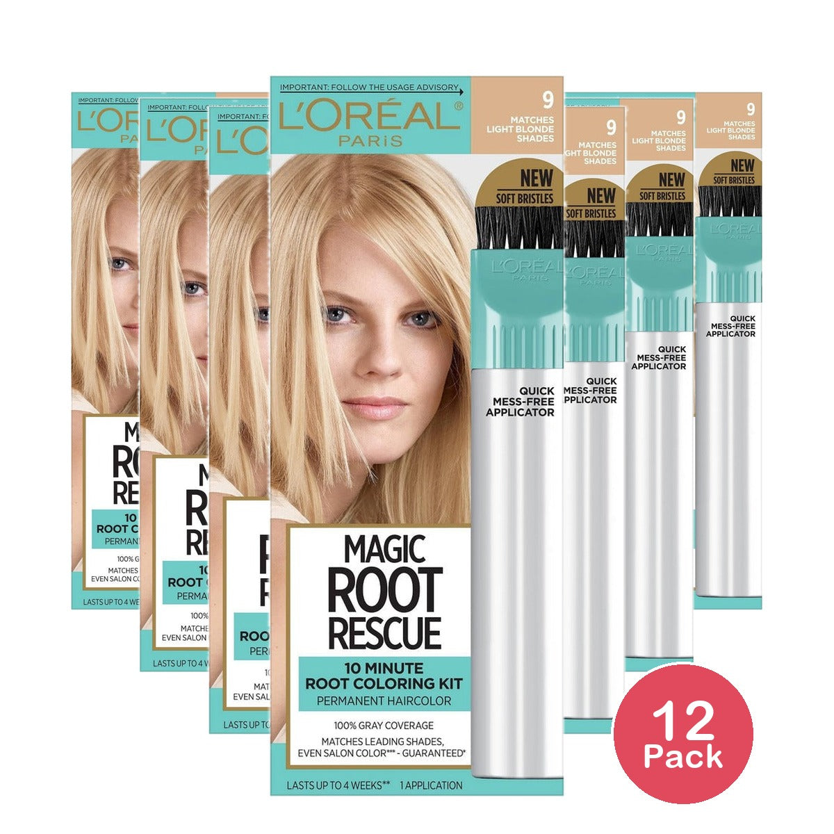 L'Oreal Paris Magic Root Rescue 10 Minute Light Blonde (Pack of 12)