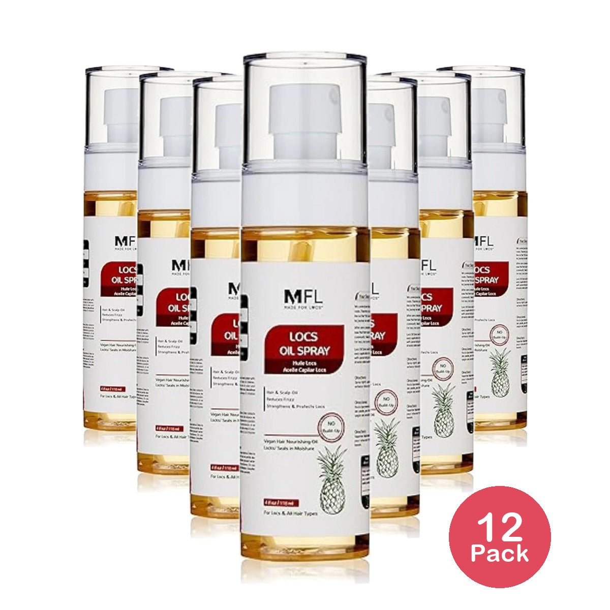 Made For Locs Vegan Oil Spray 4 Oz (Pack of 12)