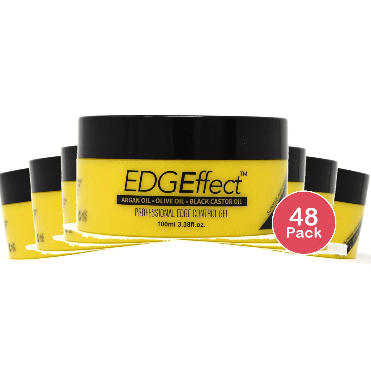 Magic Collection Edge Effect Professional Edge Control Gel Ultra Hold 3.38 oz 3.38 Fl. Oz (Pack of 48)