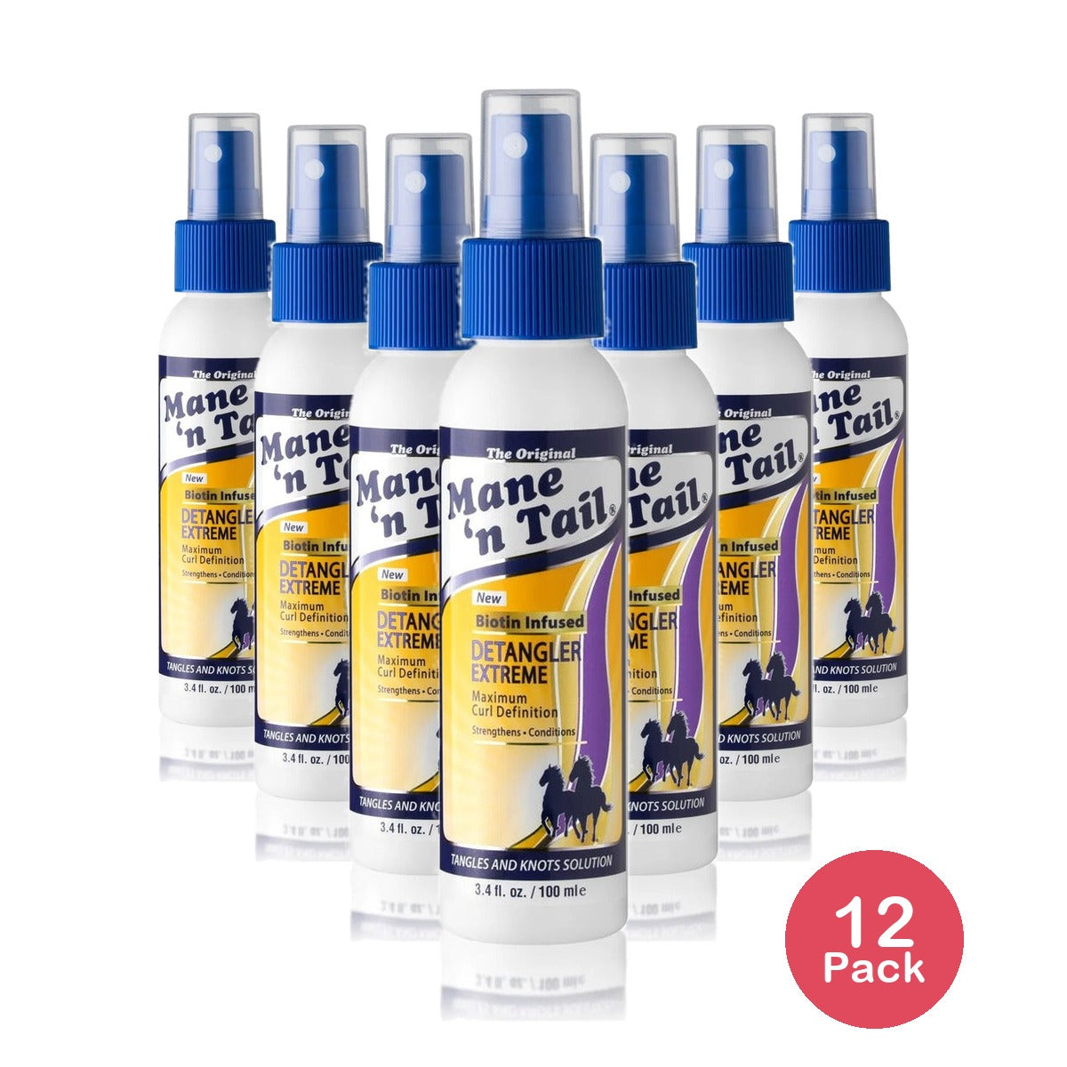Mane 'N Tail Detangler Extreme 3.4 Oz (Pack of 12)