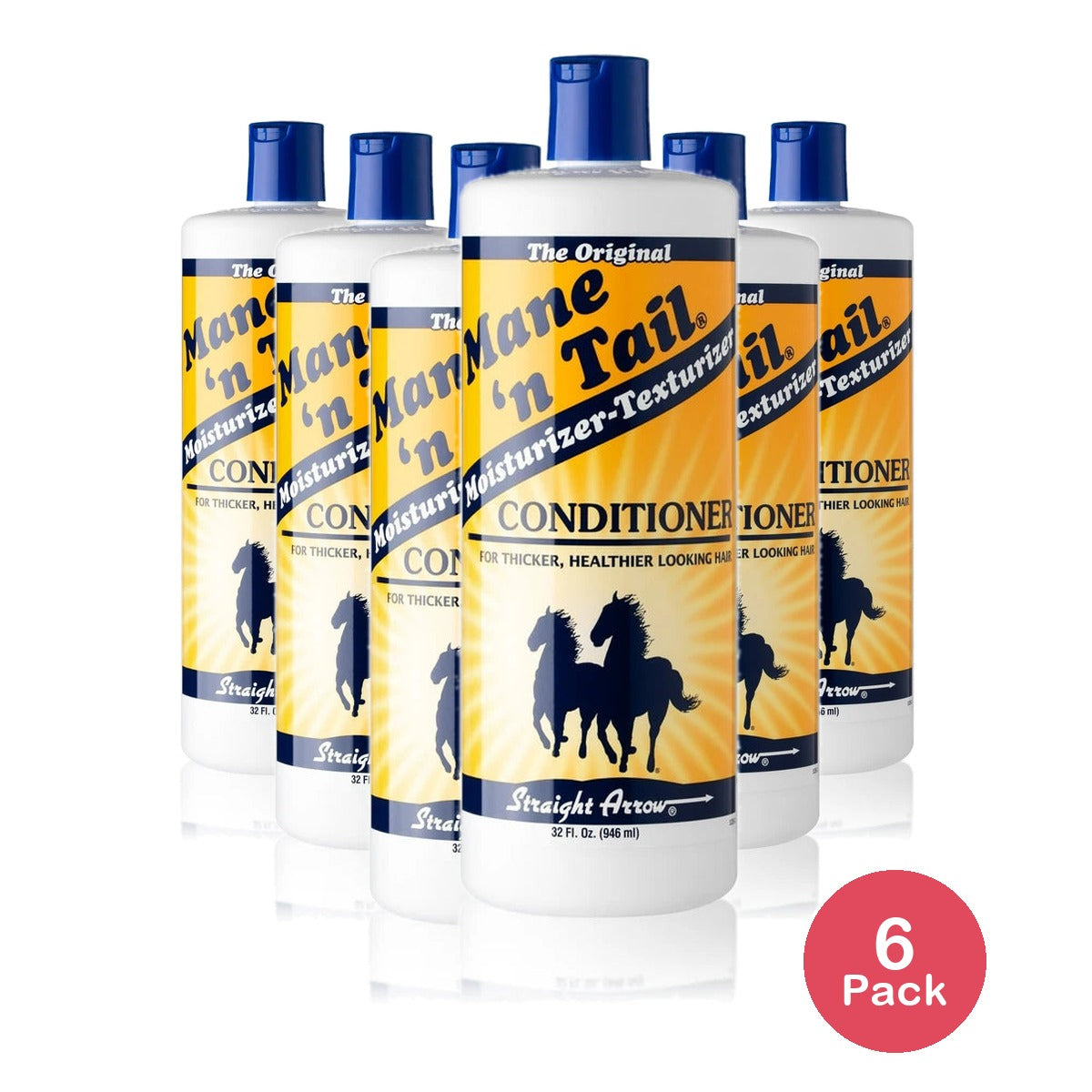 Mane n Tail Original Formula Conditioner 32 oz – Protein-Based Formula for Thic (Pack of 6)