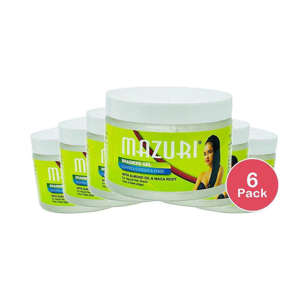 Mazuri Braiders Gel 12 Oz (Pack of 6)