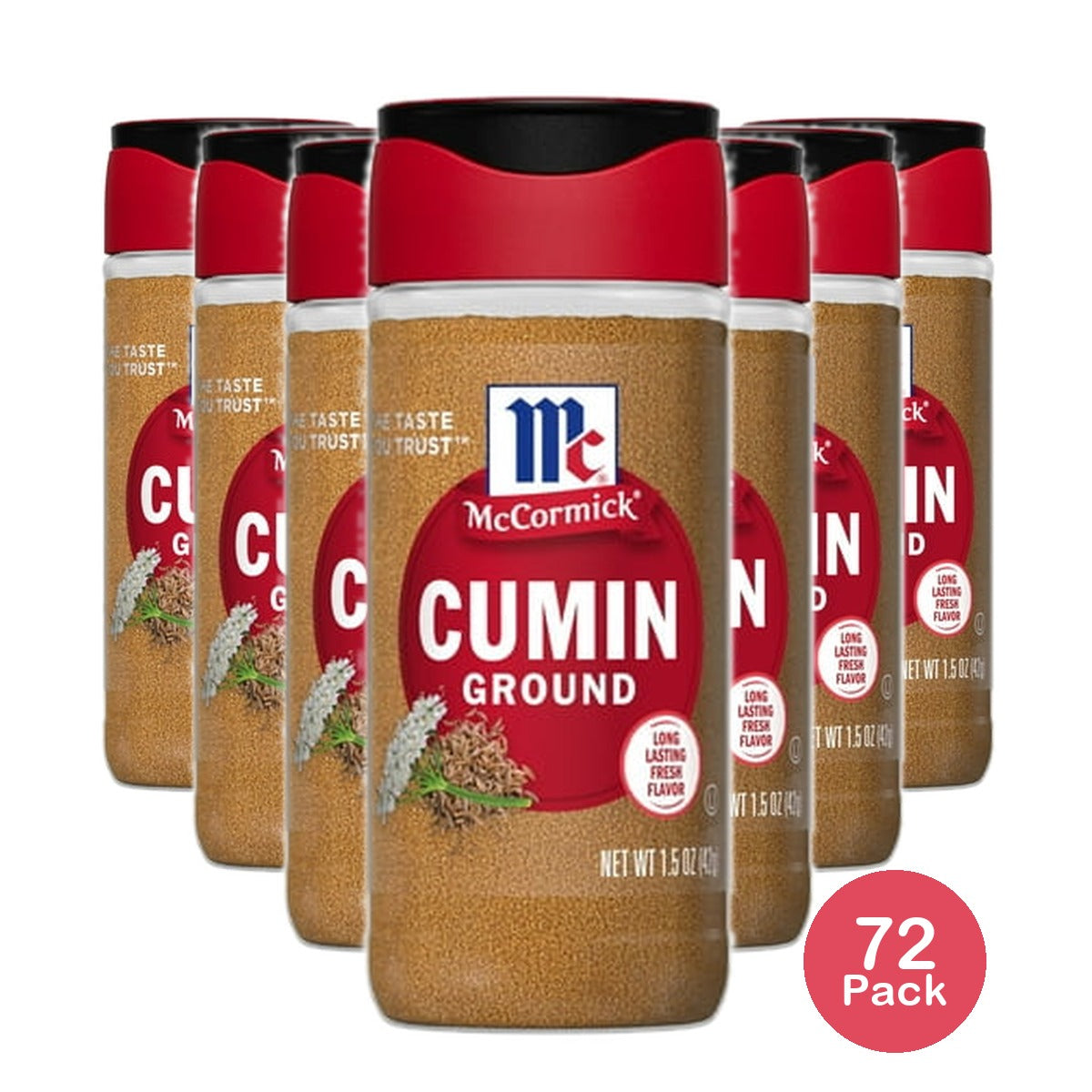 McCormick Ground Cumin 1.5 Oz (Pack of 72)
