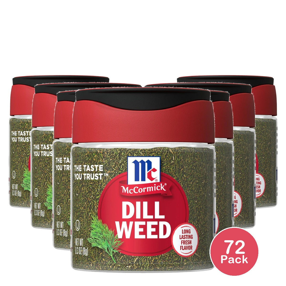 McCormick Kosher Dill Weed Bottle 0.3 Oz (Pack of 72)