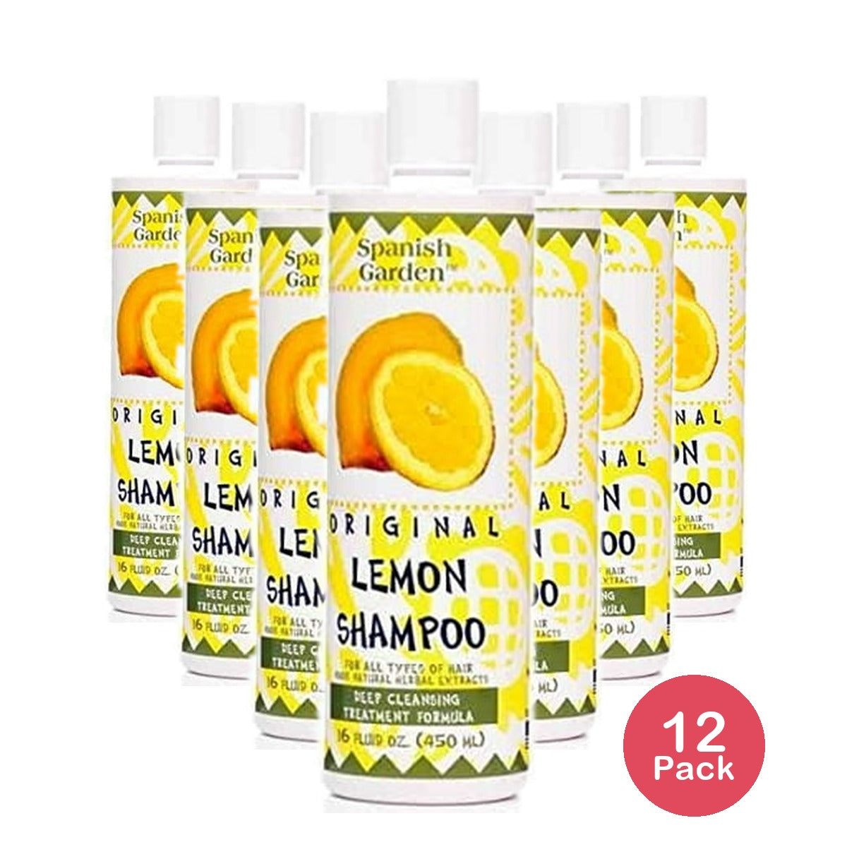 Mielle Original Lemon Shampoo 16 Oz (Pack of 12)