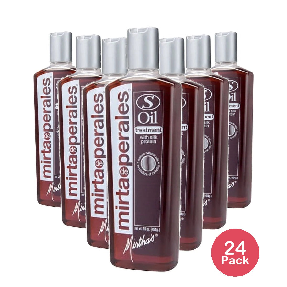 Mirta De Perales's Oil Treatment Shampoo 16 Oz (Pack of 24)