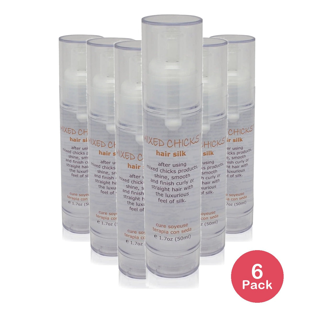 Mixed Chicks Hair Silk Conditioner 1.7 Oz (Pack of 6)