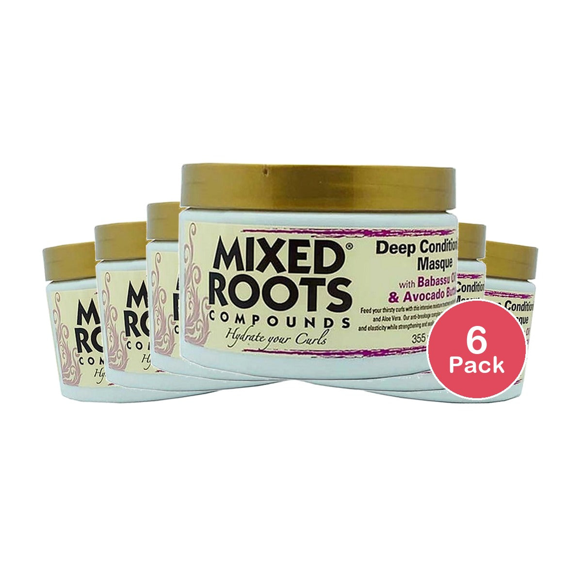 Mixed Roots Deep Conditioning Masque 12 Oz (Pack of 6)