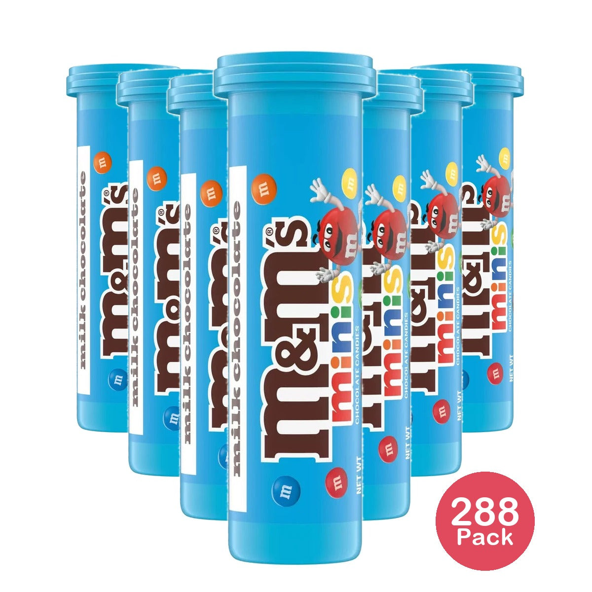 M&M's - Minis - Mega Tube 1.08 Oz (Pack of 288)