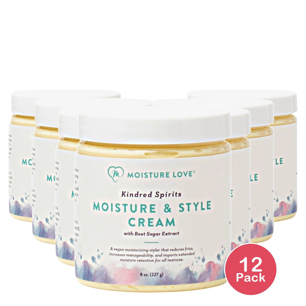 Moisture Love Kindred Spirits Moisture & Style Cream 8 Oz (Pack of 12)