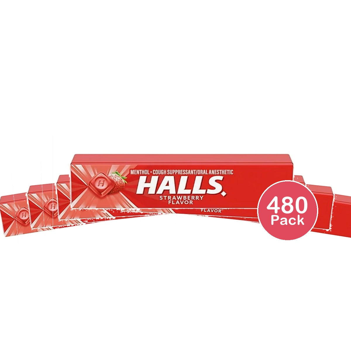 Mondelez Halls Cough Suppressant/Oral Anesthetic 9 Ea (Pack of 480)