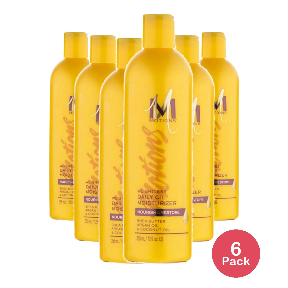 Motions Nourish & Care Weightless Daily Oil Moisturizer - 12 fl oz (Pack of 6)