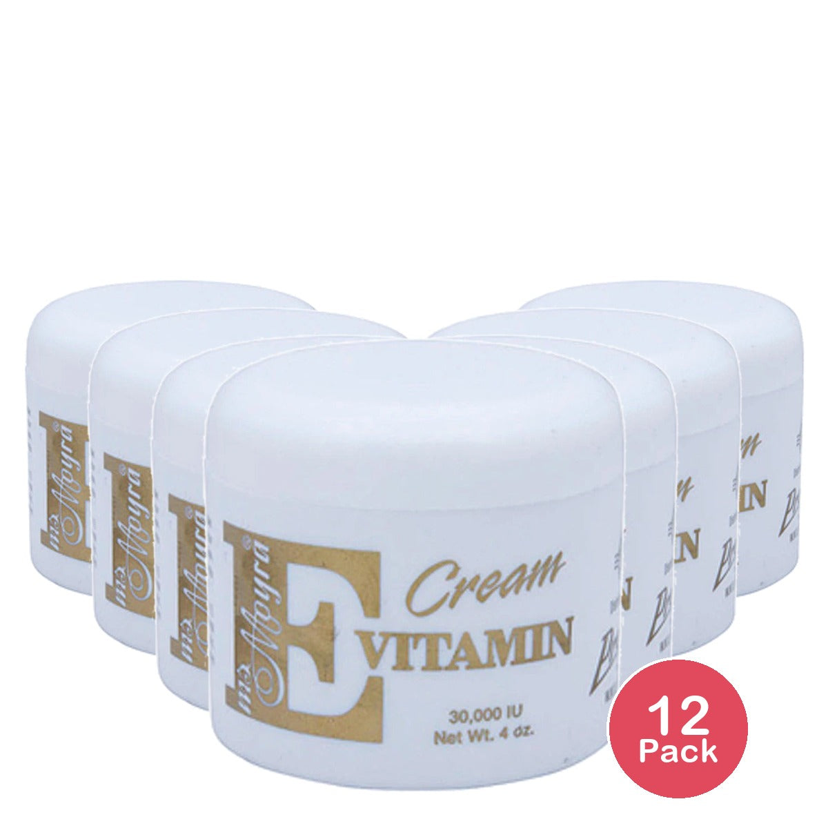Ms. Moyra Vitamin E Cream 4 oz (Pack of 12)