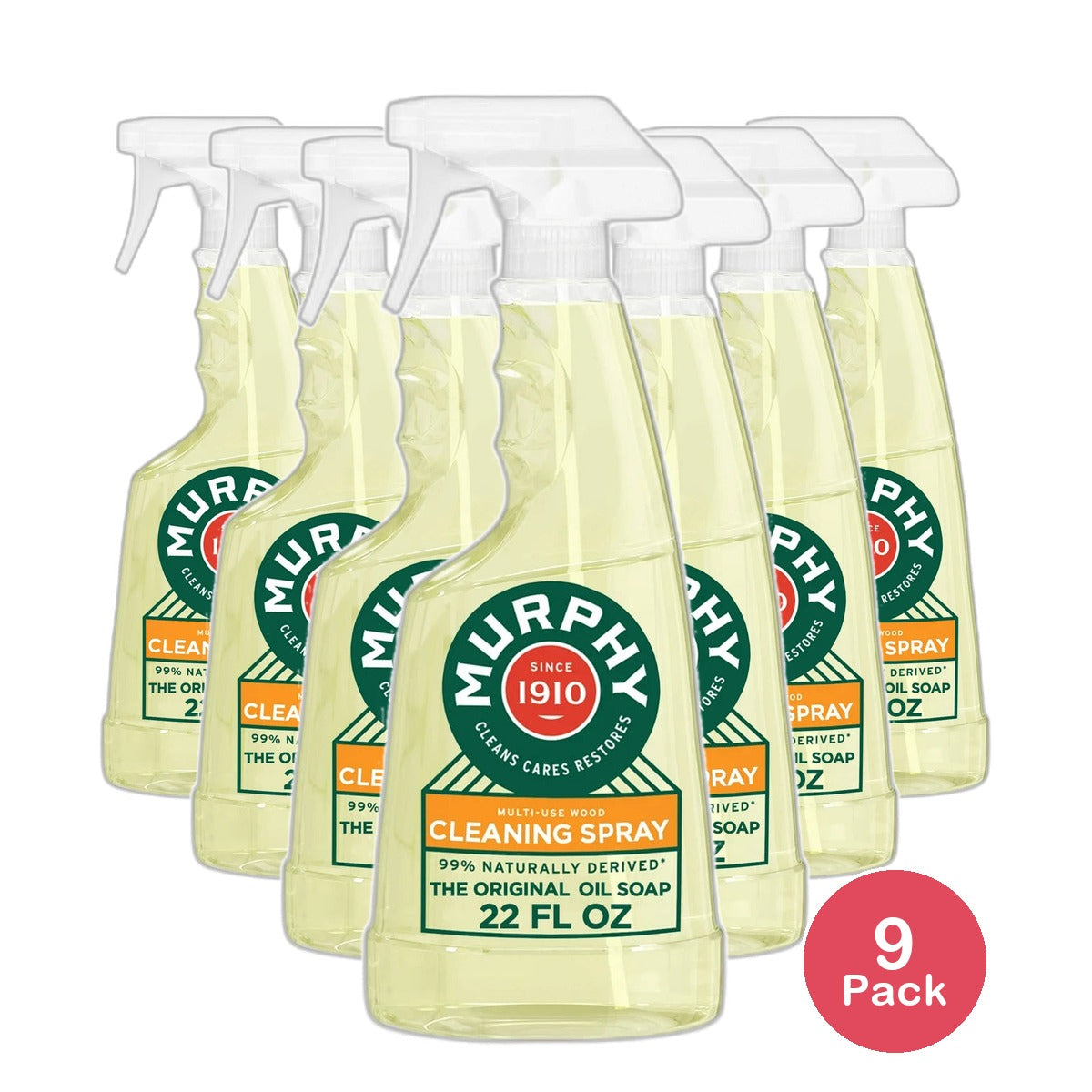 Murphy Oil Soap Spray Formula All-Purpose Orange 22Oz (Pack of 9)