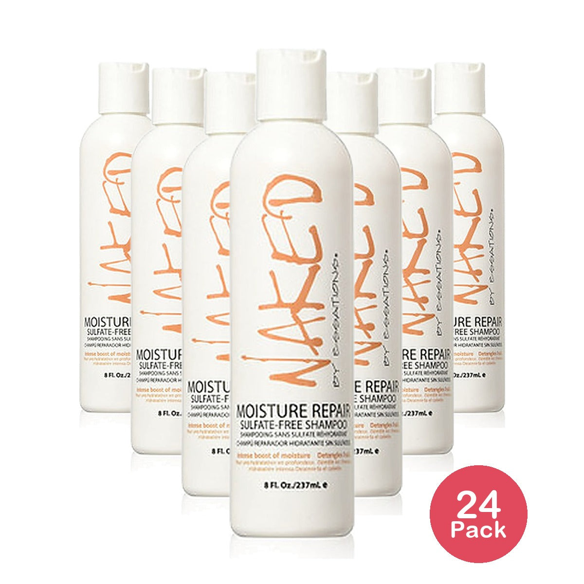 Naked Moisture Repair Shampoo 8 Oz (Pack of 24)