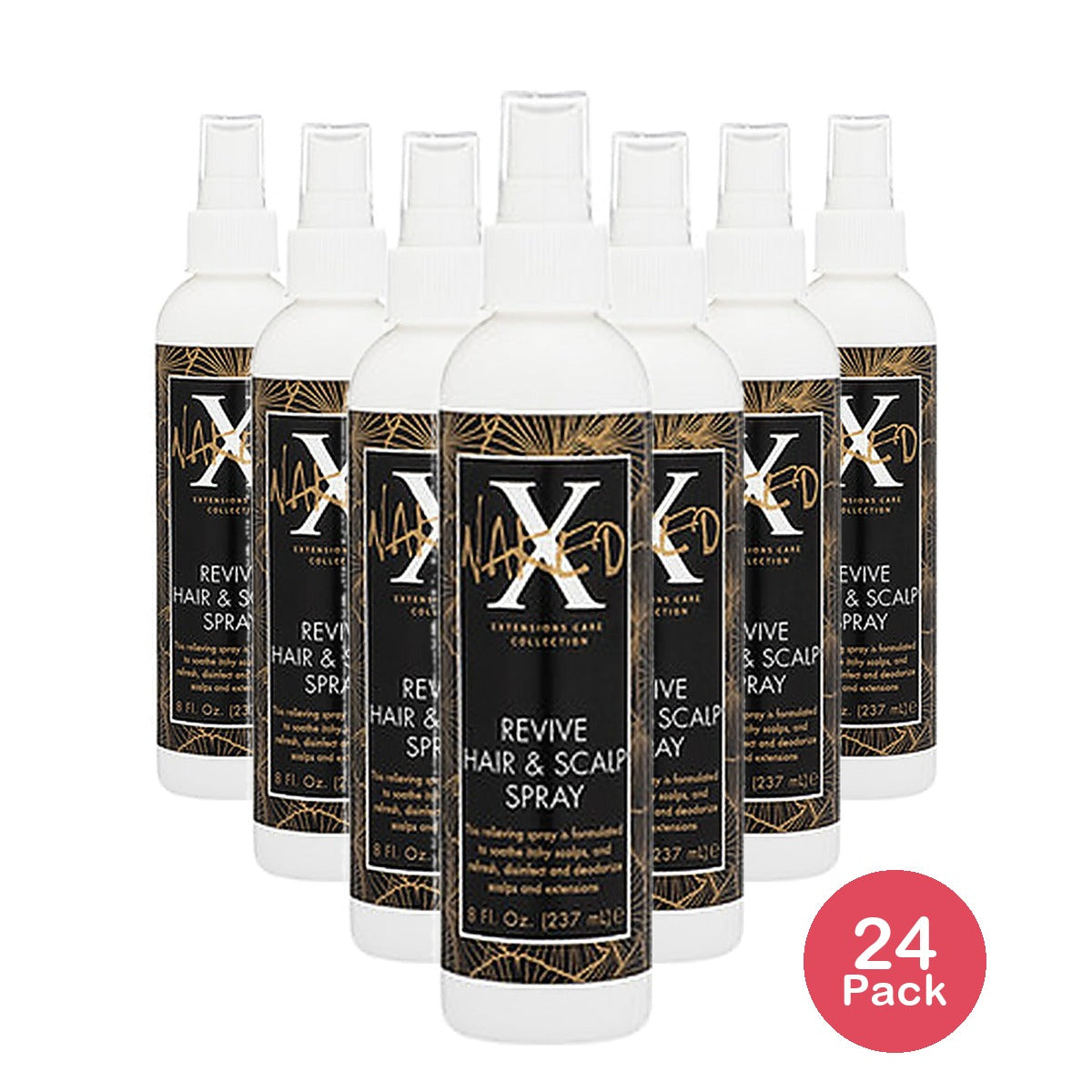 Naked X Revive Hair & Scalp Spray 8 Oz (Pack of 24)